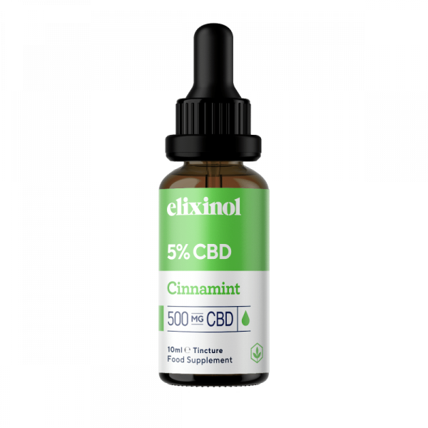 Buy Elixinol - Cinnamint CBD Oil Drops