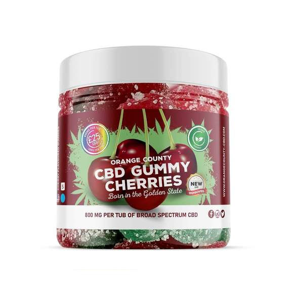 Orange County CBD - Cherry Gummies