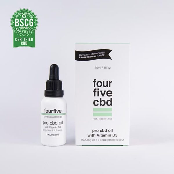 Pro CBD Oil with Vitamin D3 - fourfive CBD