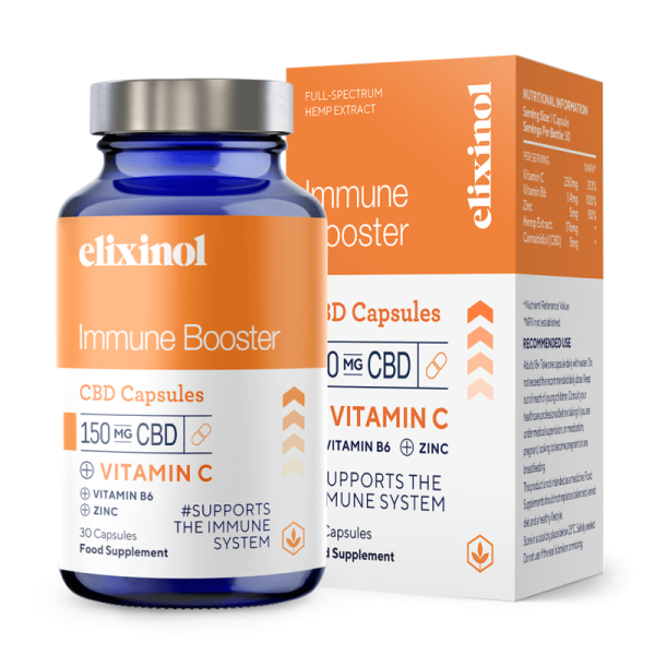 Elixinol - Immune Booster Capsules